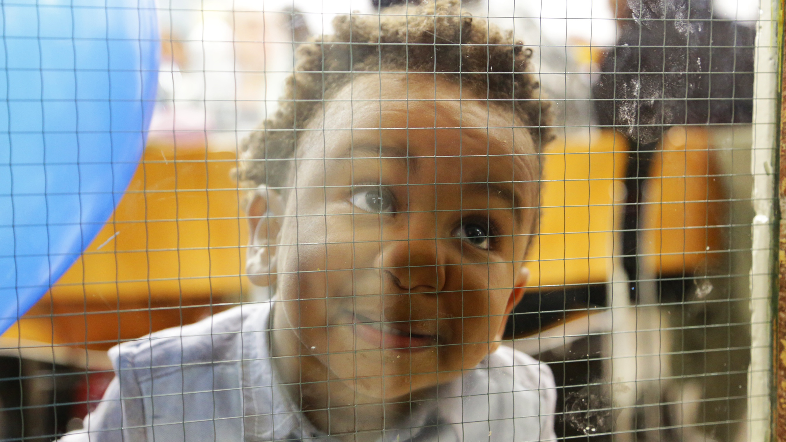 Cute boy's face smashed against window _ Bak2Buks Media